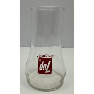 7UP Upside Down Glass The Uncola 7-Up 1970s Vintage Glass 16oz 6”Tall